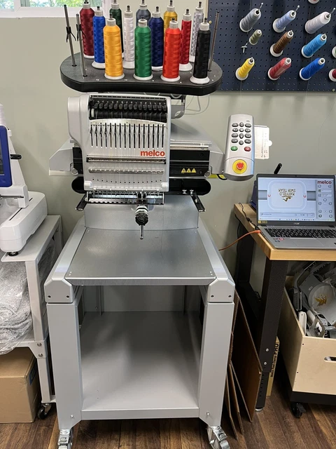 Melco EMT16X Embroidery Machine with Hat Driver Complete Software Suite included