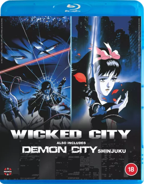 Wicked City and Demon city Shinjuku - Double Feature [Blu-ray], New, DVD, FREE