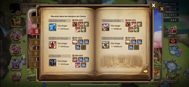 compte summoners war europe Giana late game 2
