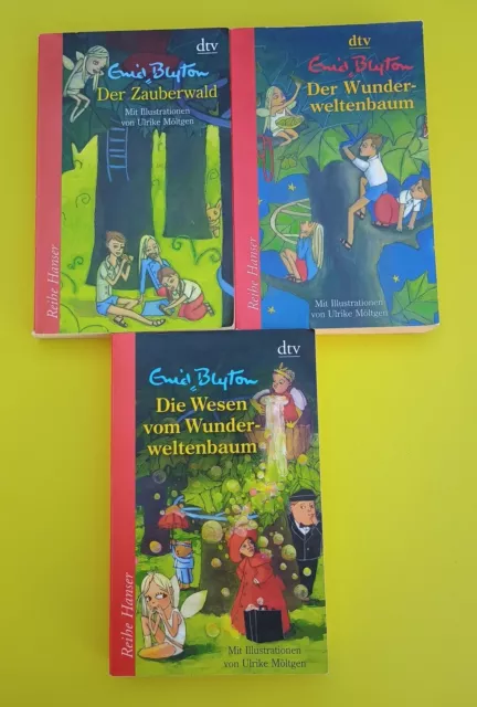 Die Zauberwald-Trilogie • Enid Blyton • DTV Verlag • Wunderweltenbaum 1-3