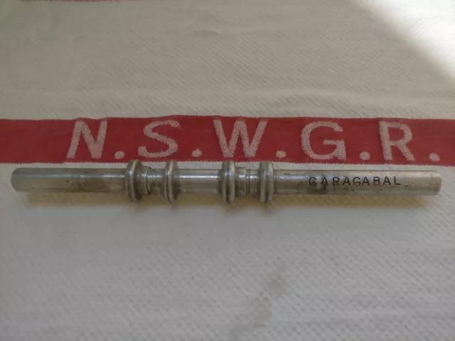 NSWGR Miniature Electric Staff WIRRINYA- CARAGABAL Type B NSW Railways #23