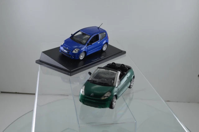 Citroën C3 Pluriel Norev Et Citroën C2 2003 Uh Avec Defauts