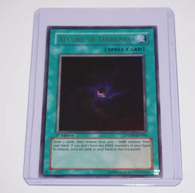 Yu-Gi-Oh Ultra Rare 1st Edition Allure Of Darkness PTDN-EN084