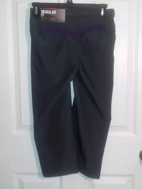 Nike Principle Dri-FIT Dark Grey Women's Capris Pants - Size XS 2
