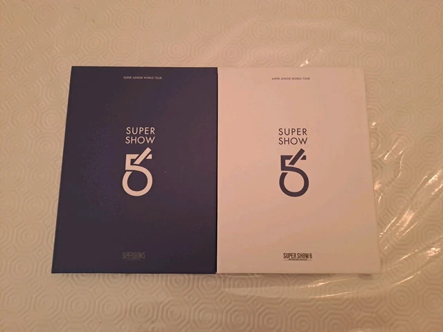 SUPER JUNIOR WORLD Tour Super Show 5&6 Live Album Korean 4-CD EUR