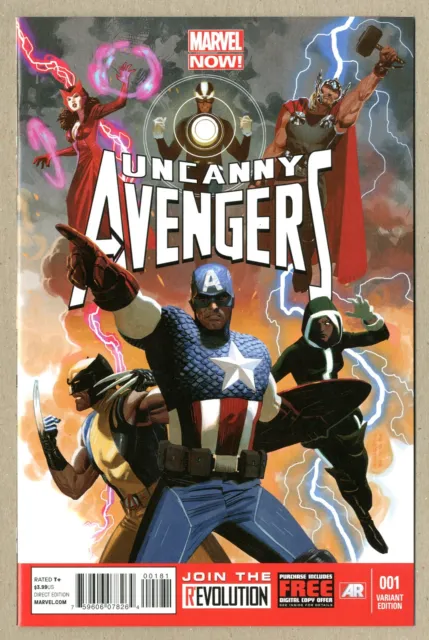 Uncanny Avengers 1H Acuna 1:50 Variant VF 8.0 2012