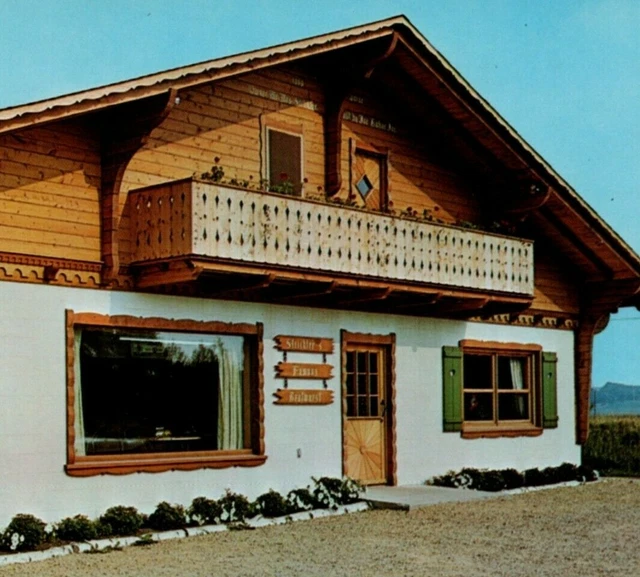 SWISS MAID CHEESE & Sausage Shop Highway 69 New Glarus Wisconsin WI VTG