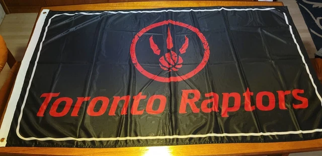 VINTAGE TORONTO RAPTOR Logo Flag 34×58 $18.99 - PicClick CA