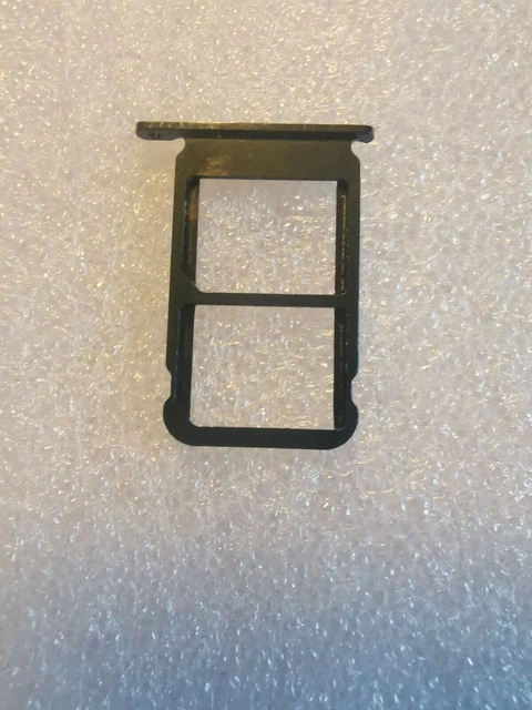 Tiroir Carte SIM Pour Huawei Honor 6C Pro / V9 Play - Noir - Neuf Sous Blister