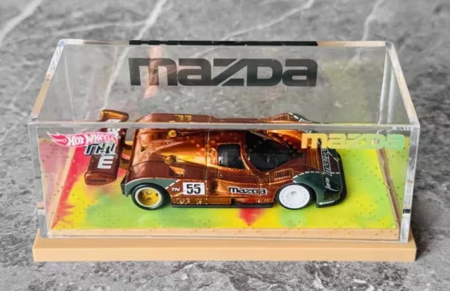 Not Include Car - Hot Wheels 1:64 Acrylic Display Case - Mazda 787B Sth 2024