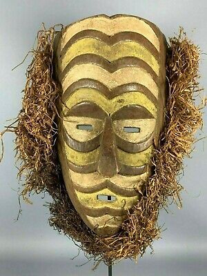200618 - Tribal used African Songye Kifwebe mask - Congo.