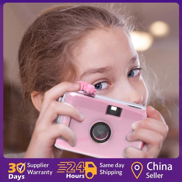 Kids Camera Non-disposable Waterproof Shockproof Film LOMO Camera Toys (B) ☘️
