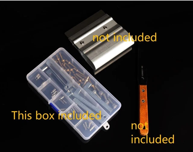 Tool box spare box with pcb support pins for FP2636 stencil printer