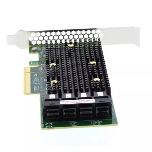 Broadcom LSI 9400-16i 12Gbps Tri-Mode HBA – PCIe X8, 16-Port SAS/SATA/NVMe, IT Mode For ZFS Unraid