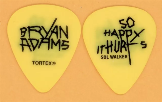 Bryan Adams Sol Walker Authentic Guitar Pick - 2022 So Happy It Hurts Tour