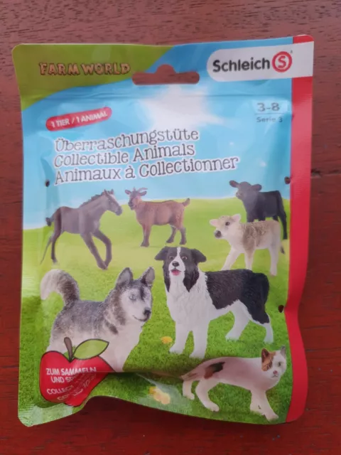 Schleich Blind Bag Farm World Series 3 1x farm animal models plastic toy figures
