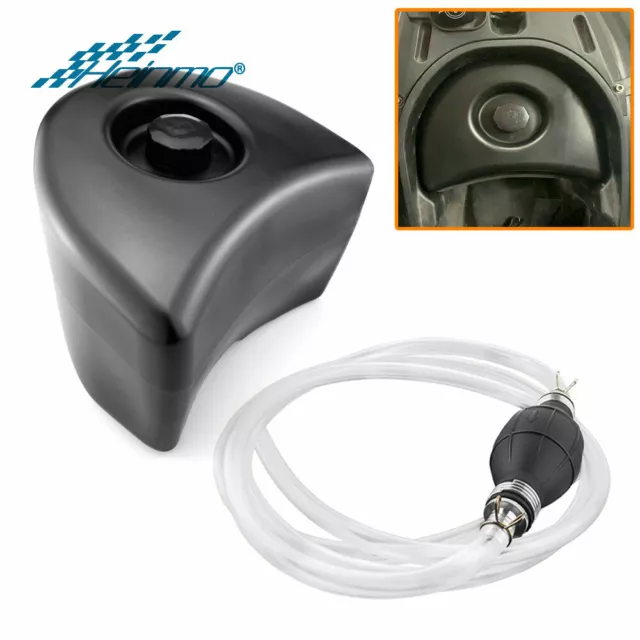 For Vespa GTS 300 2013-2024 Motorcycle 5L Gas Fuel Tank Seat Bucket Oil Canister