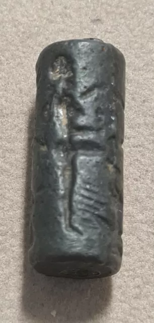Hematite Cylinder Seal ANCIENT Old Babylonian