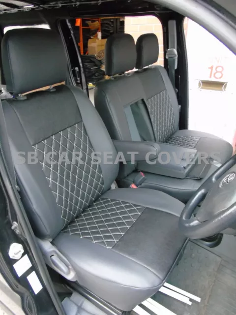 Passend Für Toyota Hiace Van, Sitzbezüge, Panel, Black Diamond, Maßanfertigung