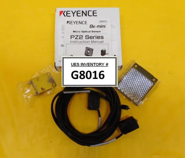 Keyence PZ2-61 Micro Capteur Optique Carré Rétro-Réfléchissant ASM 02-333658D01 Neuf