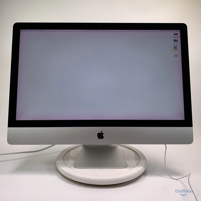 Apple 27" iMac 5K 2015 4.0GHz i7 3TB 32GB MK482LL/A +LCD Issue Sold As Is
