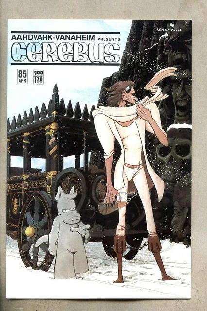 Cerebus The Aardvark #85-1986 fn+ 6.5 Dave Sim Rolling Stones parody