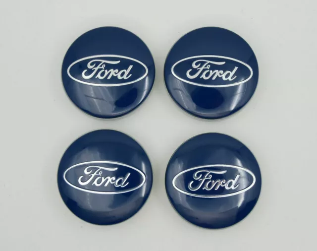 4 x Tapas llantas tapa bujes para Ford 54mm.