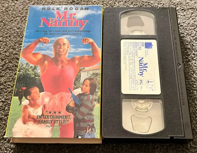 MR. NANNY VHS Hulk Hogan Family Comedy Cult Classic New Line Home Video ...