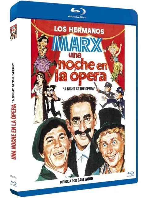 Una Noche en la Ópera BD 1935 A Night at the Opera [Blu-ray]