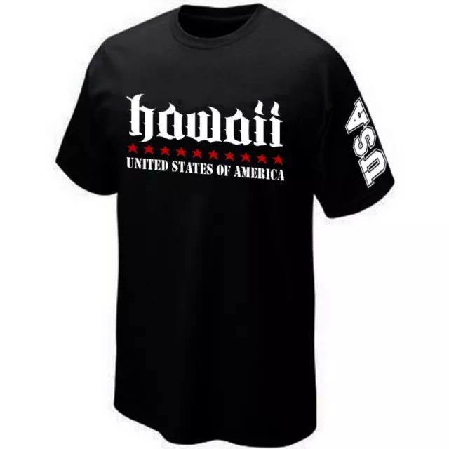 T-Shirt HAWAII USA - ETATS UNIS - UNITED STATES - ★★★★★★