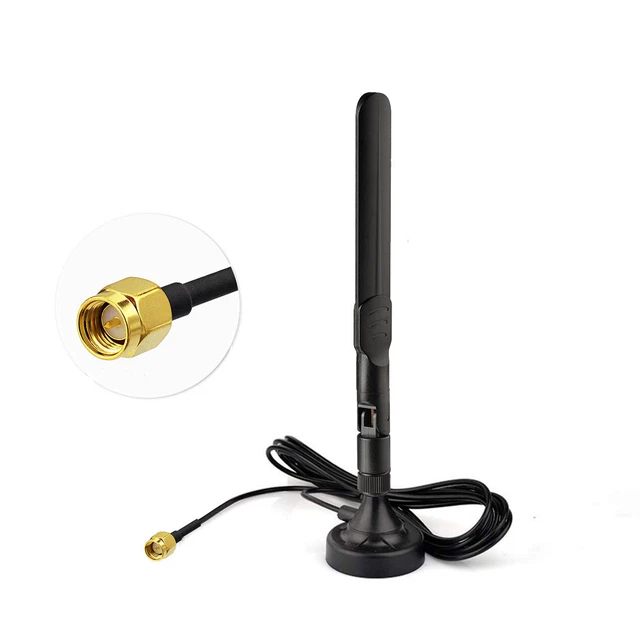 Omni Directional 4G 3G LTE MIMO External Antenna Huawei B525 B593 B315 E5186 SMA - Foto 9