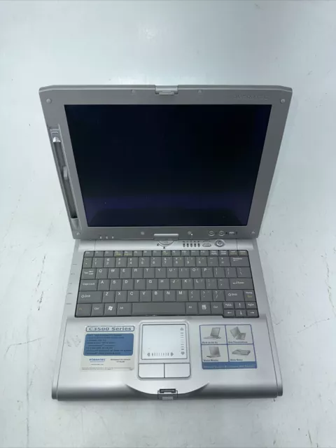 Averatec C3500 Series Convertible XP Tablet 12.1" Laptop 512mb ram no hd