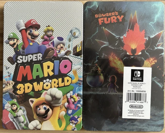 SUPER MARIO 3D World + Bowser's Fury Steelbook Nintendo Switch NEU