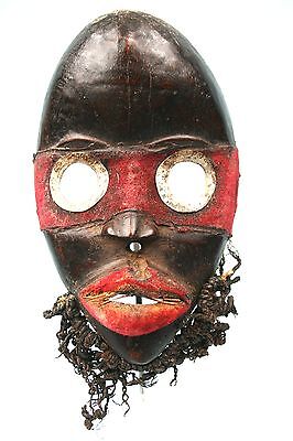 Art African Arts Tribal - Antique Mask Dan Zakpeï - Superb Patina - 23 CMS