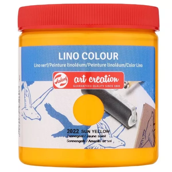 (35,80€/L) Linoleumfarbe Art Creation 2022 Sonnengelb Talens 250 ml Dose