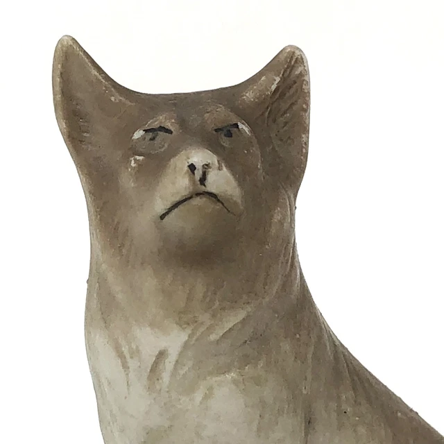 Vintage Dog Figurine Norwegian Elkhound Belgian Malinois German Miniature Number