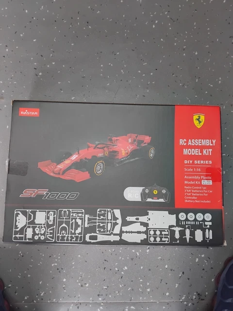 RASTAR FERRARI SF1000 RC Assembly Model Kit 1:16 Scale F1 Formula One ...