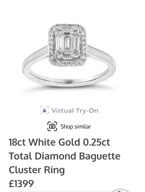 Ernest jones baguette ring outlet