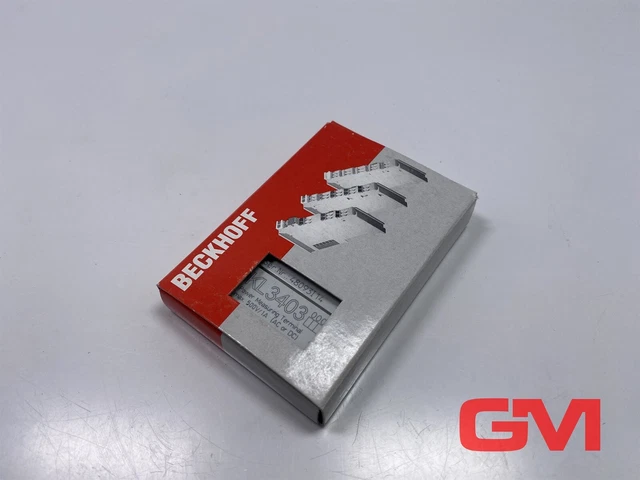 BECKHOFF BUS TERMINAL Block 500 V AC 1 A 3-Channel Analog Input £146.05 ...