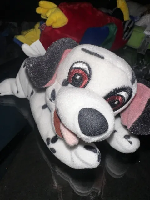 Disney Store Plush 101 Dalmatians Lucky Puppy Dog Dalmatian