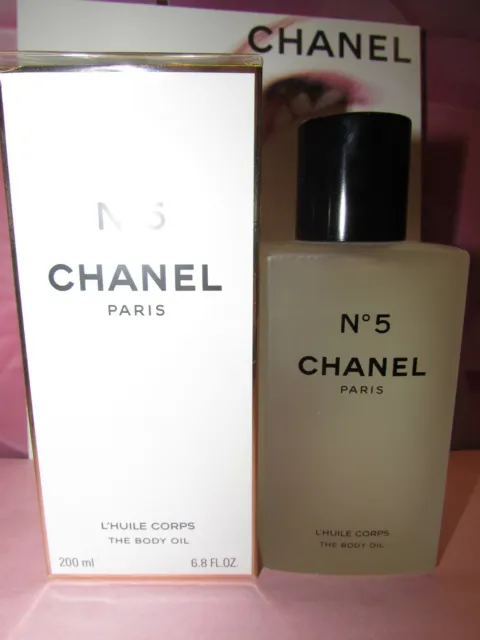 CHANEL NO. 5 L'Huile Corps THE BODY OIL (200 ml/6.8 oz New in Box FACTORY  SEALED $199.99 - PicClick