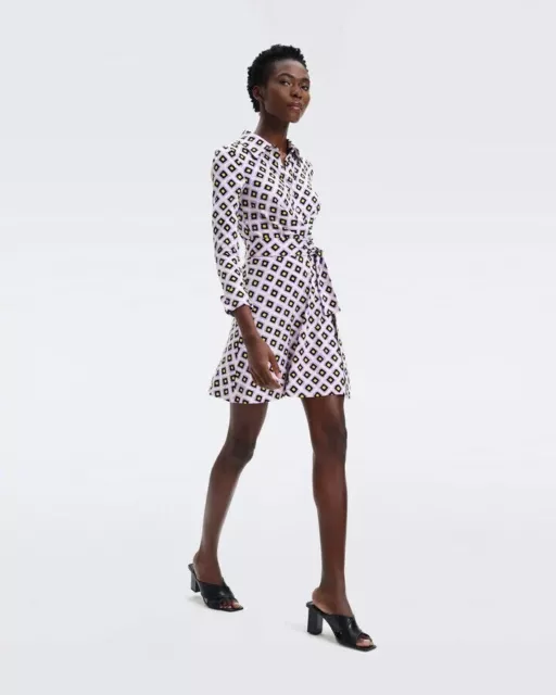 Diane von Furstenberg Didi Wrap Dress Size:S  $598 NWT