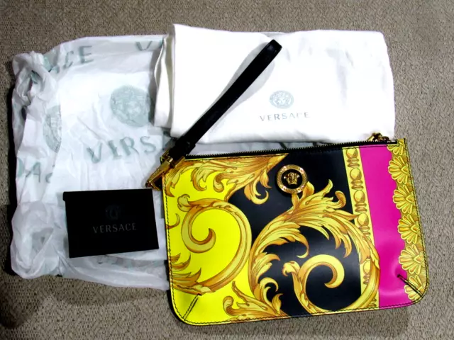 VERSACE La Medusa multicolor  CLUTCH BAG