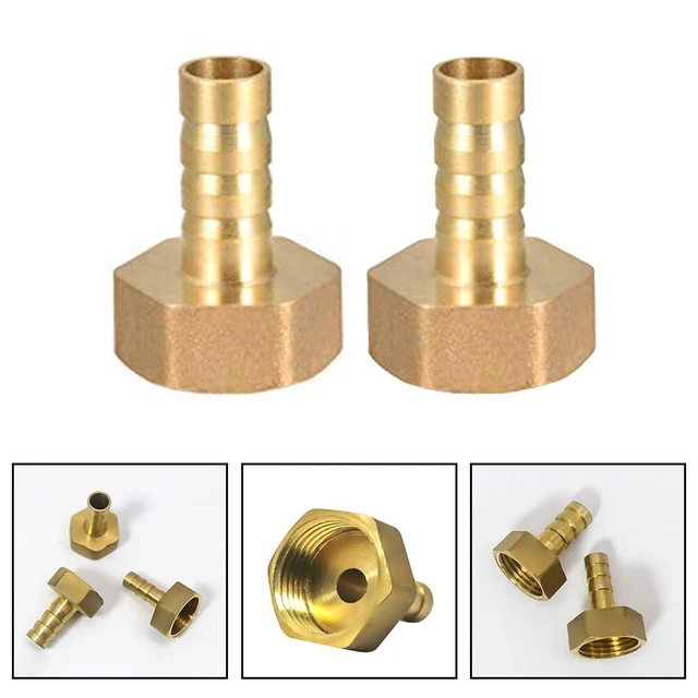 LUL-Barbillon Raccord En Laiton Tuyau Barb Queue Réducteur Réducteur