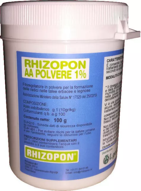 Gobbi - Rhizopon Aa Polvere2% Conf Kg  0.5 Fitoregolatore X Radici Talee.tesseri