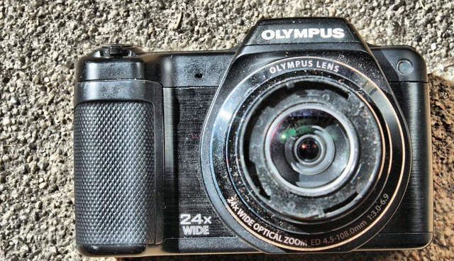 Olympus S Series SZ-15 16.0MP Digital Camera - Black Camera Only