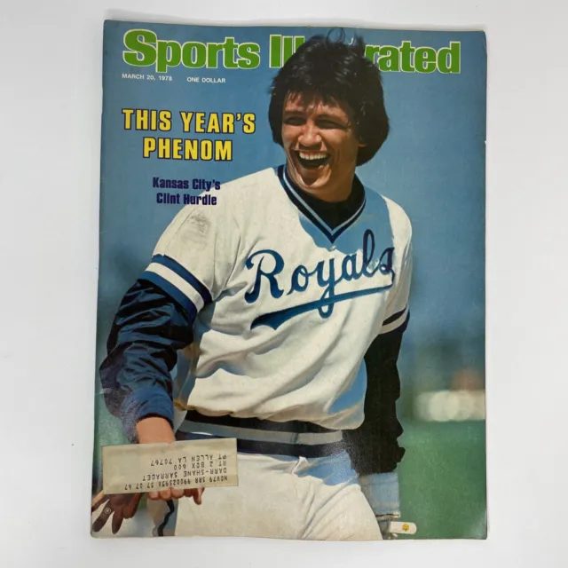 Clint Hurdle Baseball Sports Illustrated Magazine Max Baer Boxing  MAR 20 1978