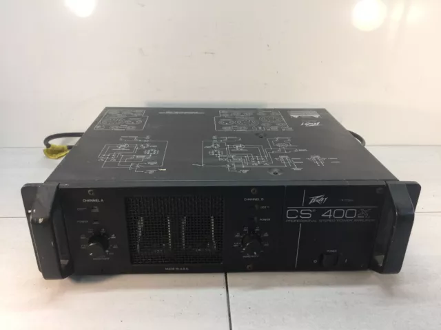 Peavey CS 400X (300W x 2) Professional Stereo Power Amplifier
