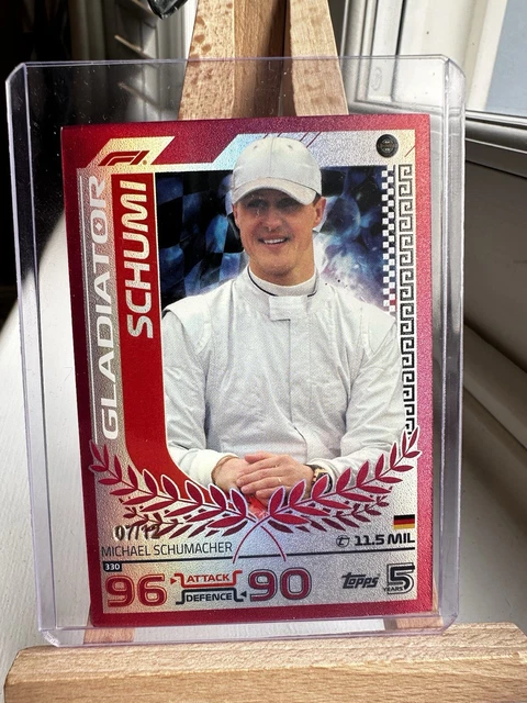 topps chrome f1 2024 悔し Michael Schumacher