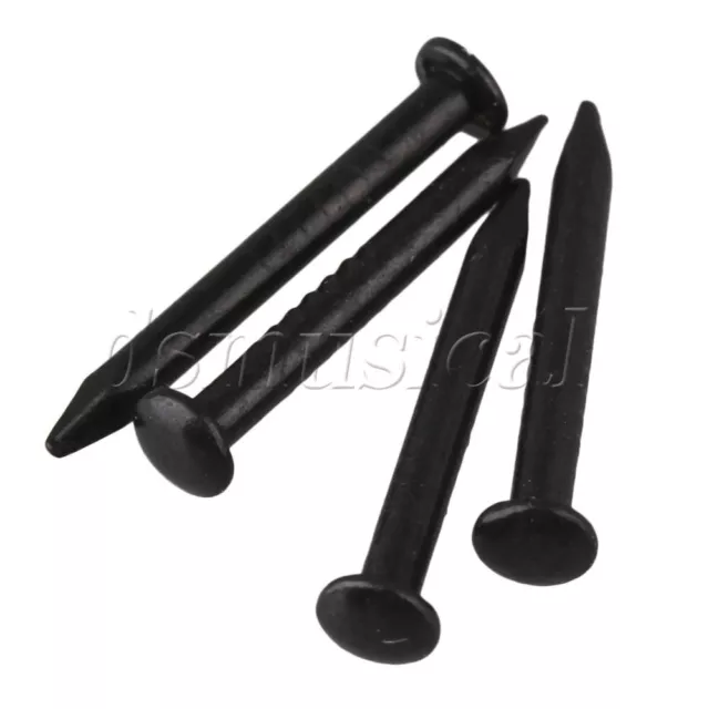 50 Pcs Antique Black Copper Round Head Upholstery Sofa Nail Stud Tack Furniture